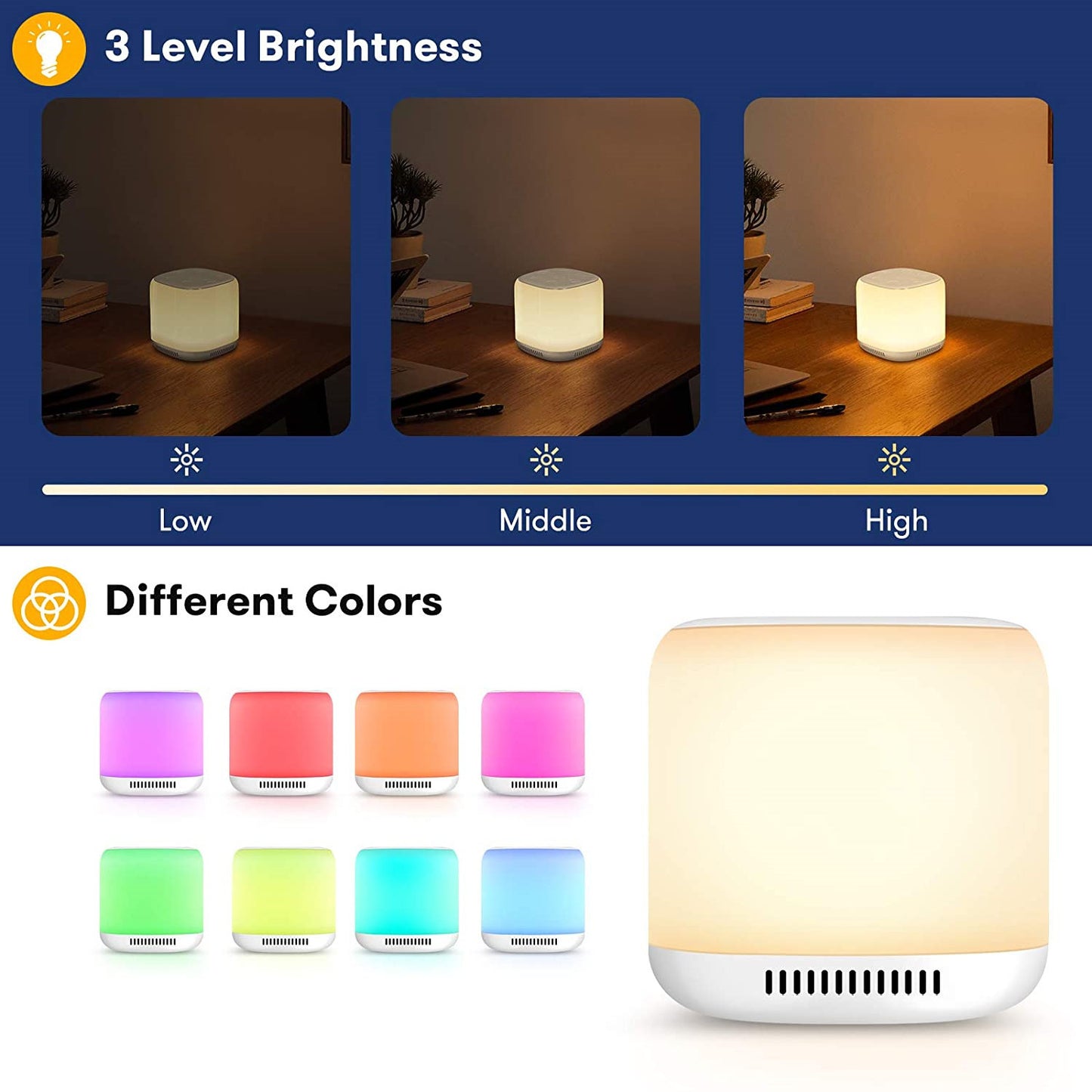 DreamGlow Soother - Sleep Sound & Light Machine - The Healing Hearth