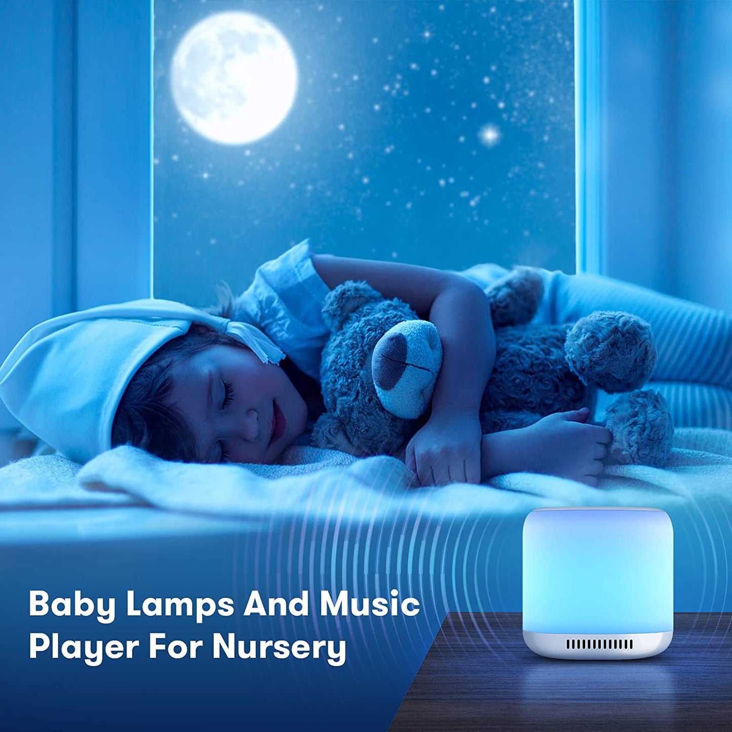 DreamGlow Soother - Sleep Sound & Light Machine - The Healing Hearth