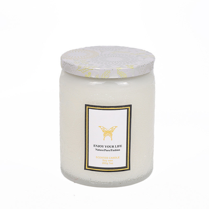 Hearthlight Serenity - Handcrafted Aromatherapy Candle - The Healing Hearth