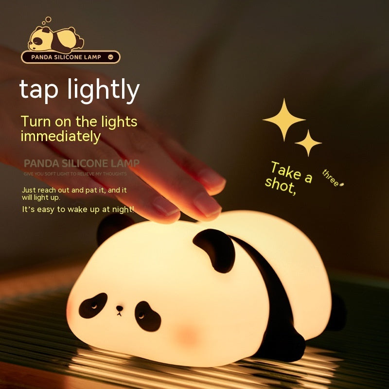 PandaGlow – Voice Activated Silicone Night Light for Kids - The Healing Hearth