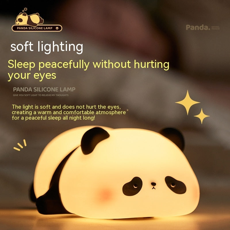 PandaGlow – Voice Activated Silicone Night Light for Kids - The Healing Hearth