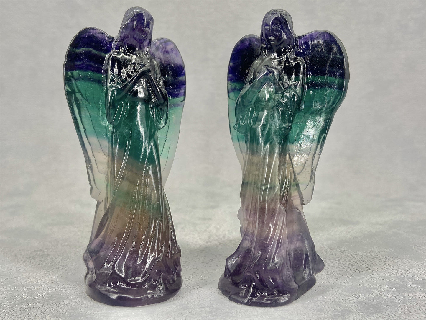 Fluorite Guardian Angel - The Healing Hearth