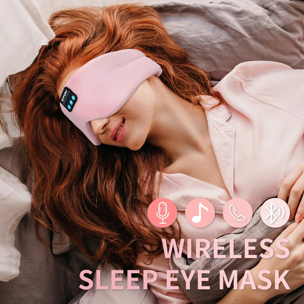 DreamWave Bluetooth Sleep Mask - The Healing Hearth
