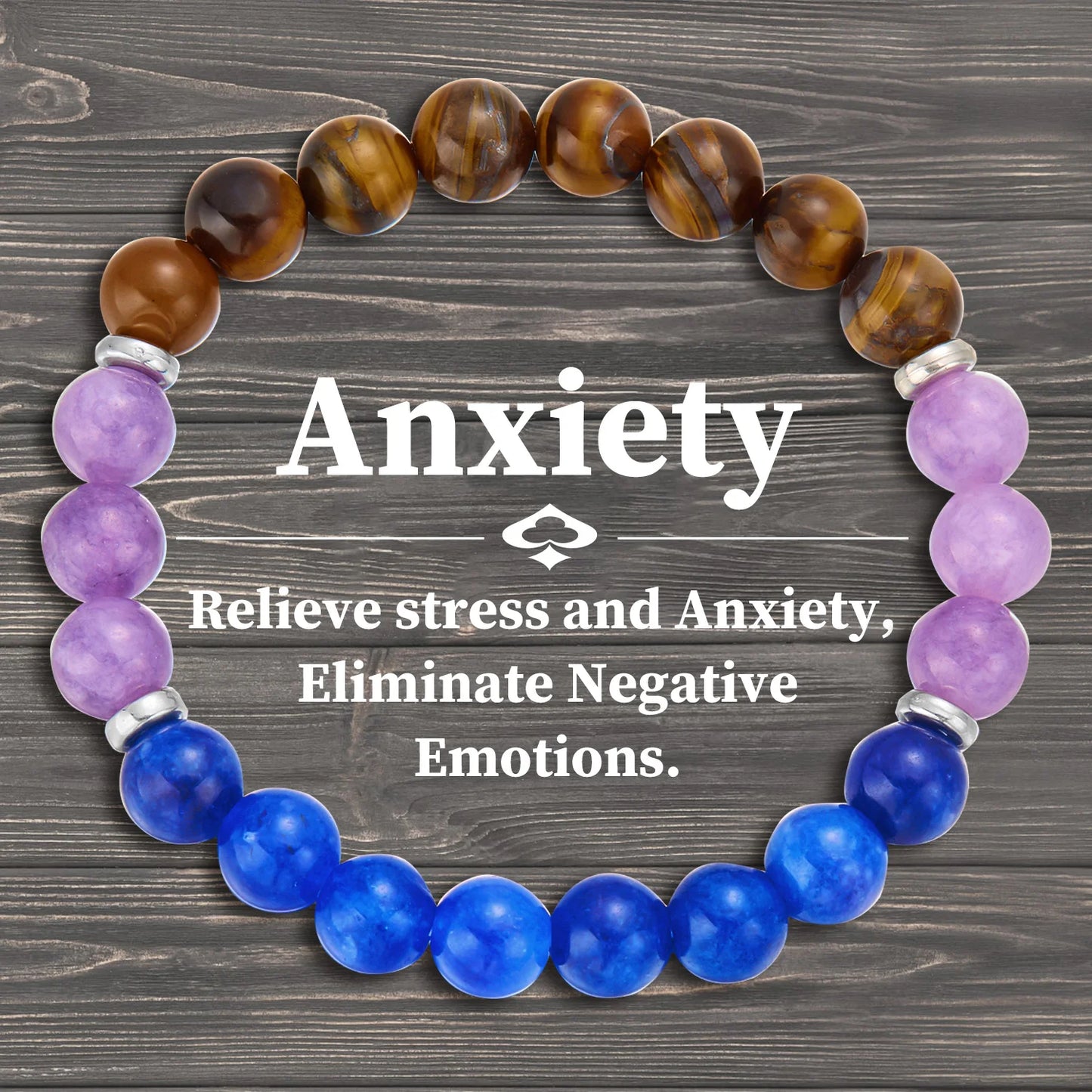 Anxiety - Serenity Shield Bracelet - The Healing Hearth