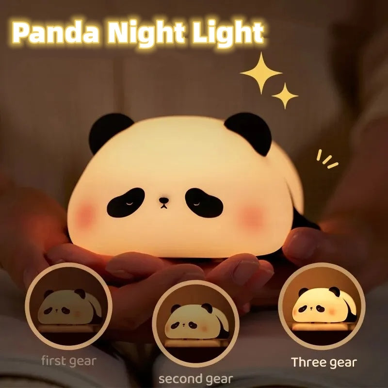 PandaGlow – Voice Activated Silicone Night Light for Kids - The Healing Hearth