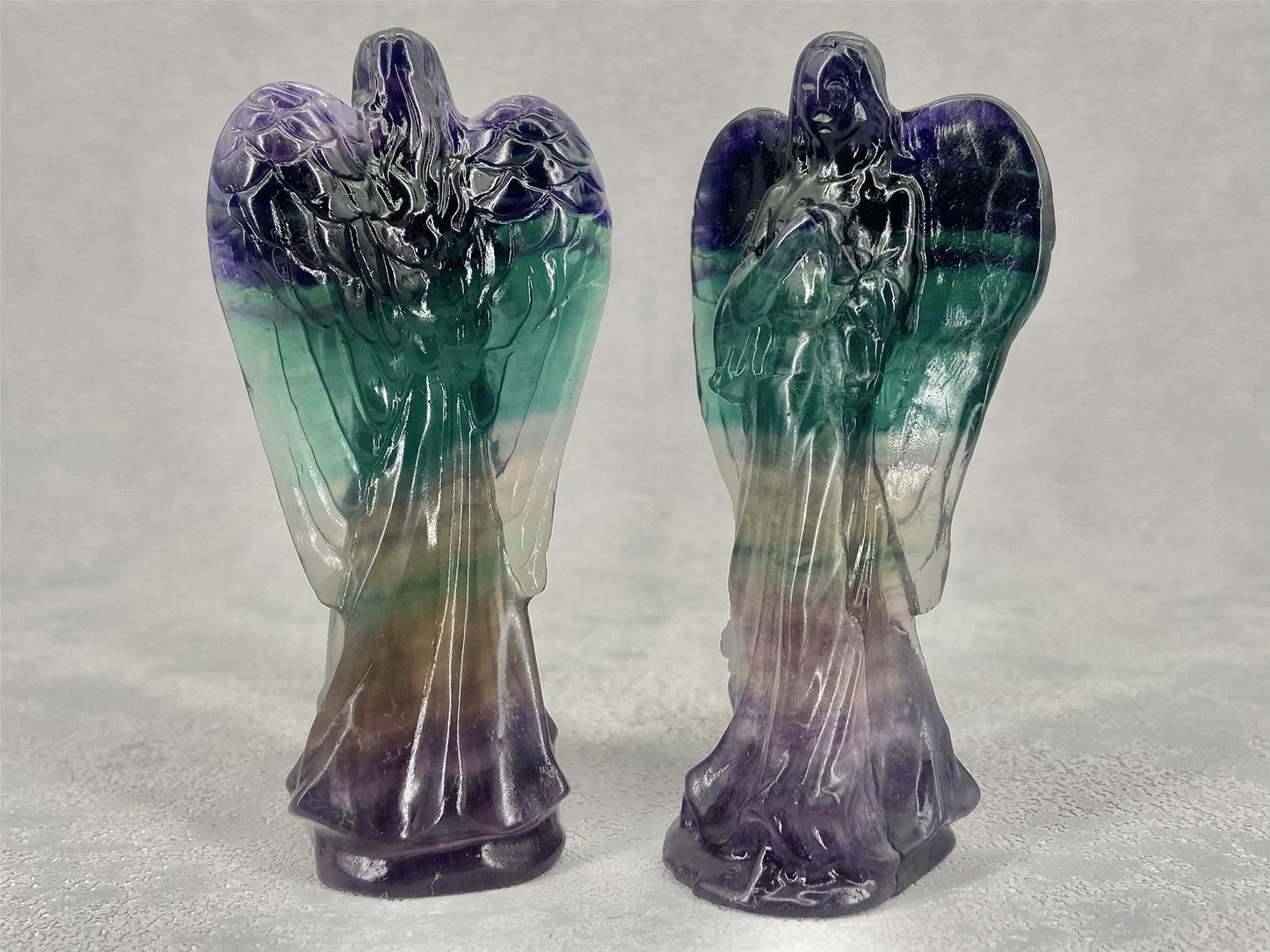 Fluorite Guardian Angel - The Healing Hearth