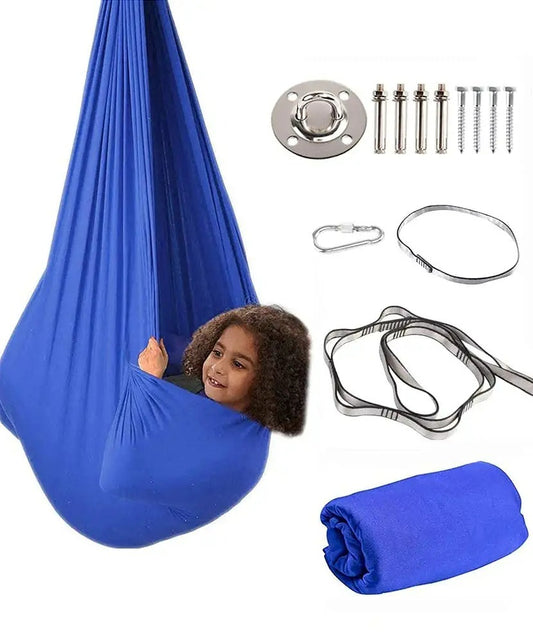 CalmNest Sensory Swing - Adjustable Therapy Hammock for Kids