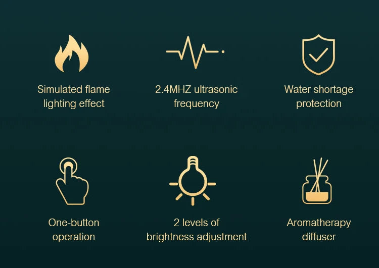 EmberMist: Flame Aroma Diffuser