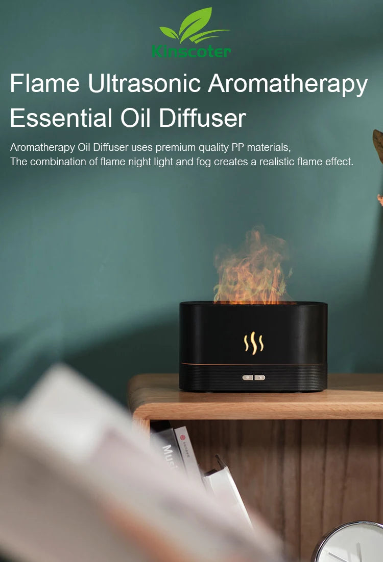 EmberMist: Flame Aroma Diffuser