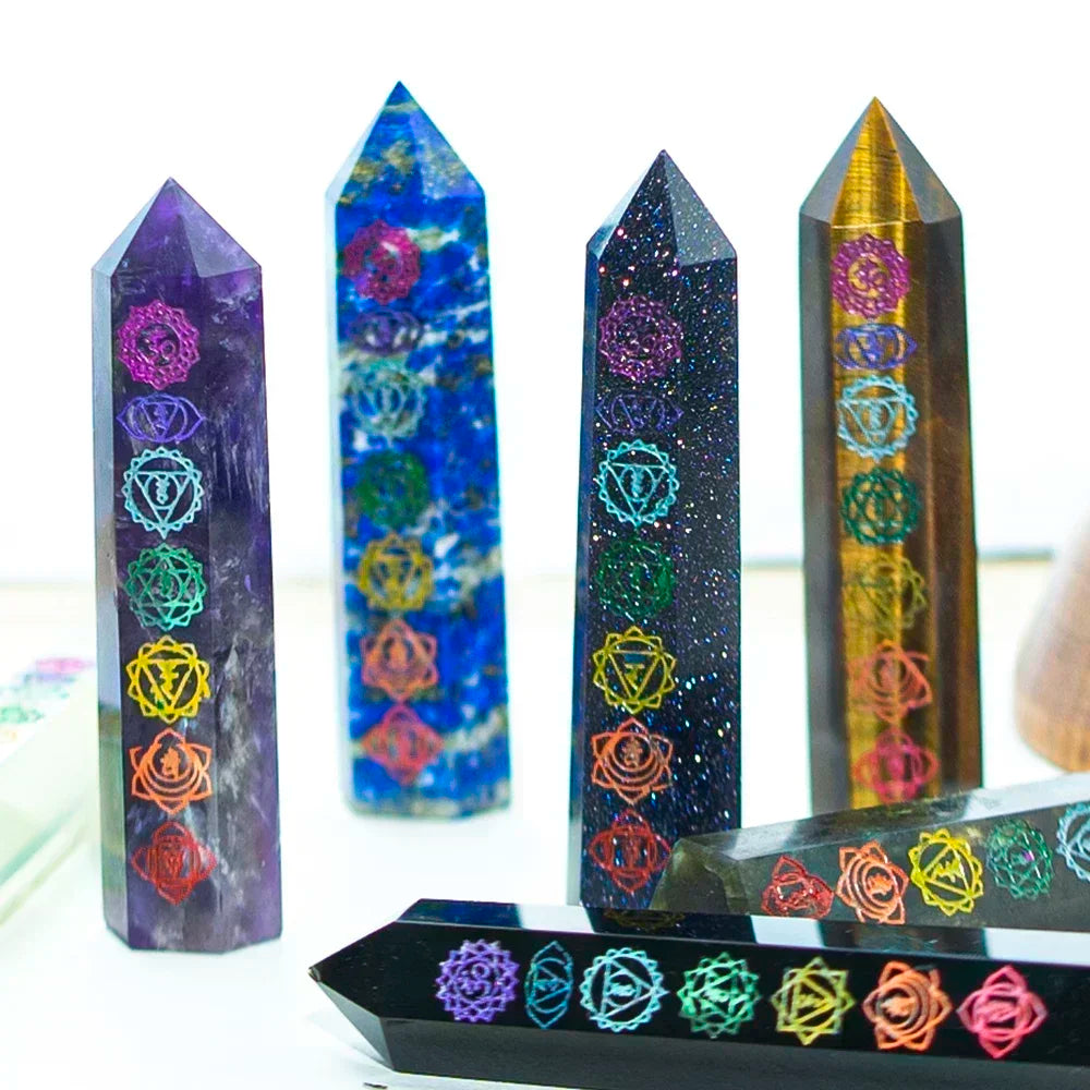 Sacred Balance Chakra Wand