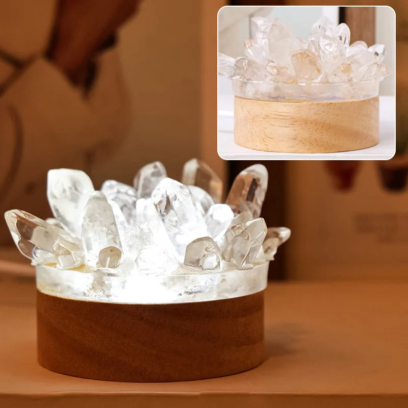 Aurora Crystal Glow Lamp