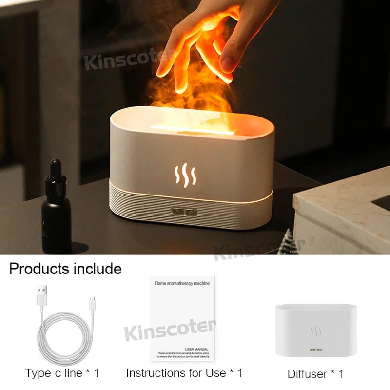 EmberMist: Flame Aroma Diffuser