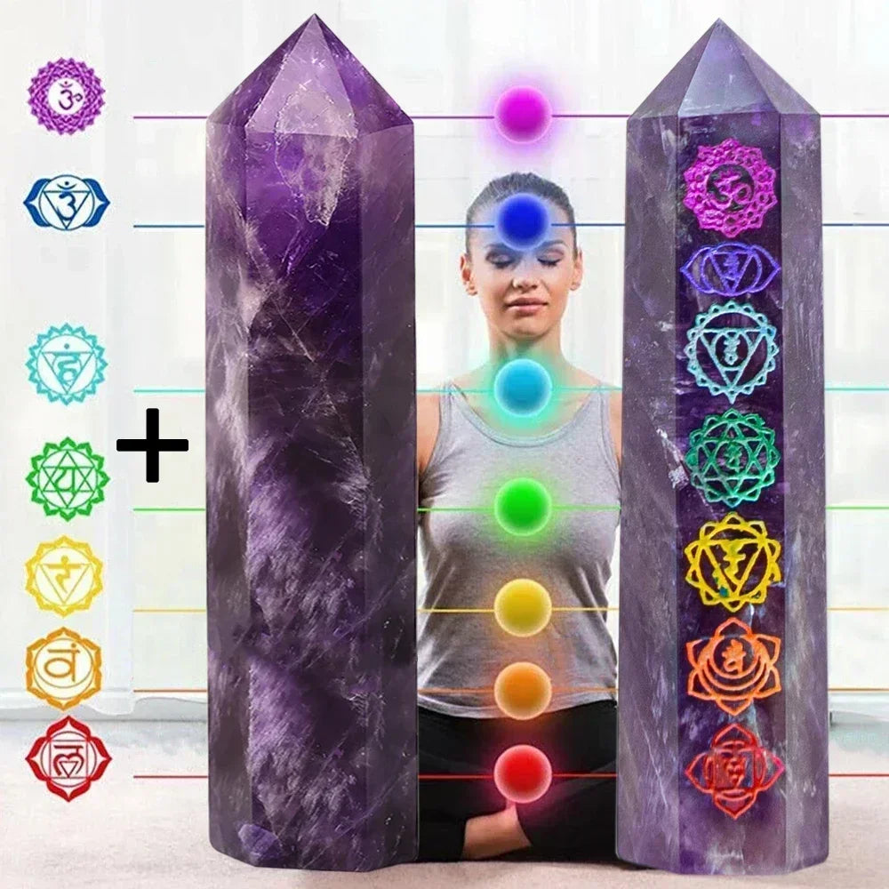 Sacred Balance Chakra Wand