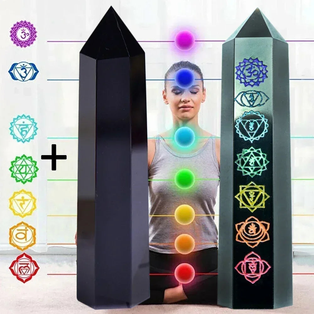 Sacred Balance Chakra Wand