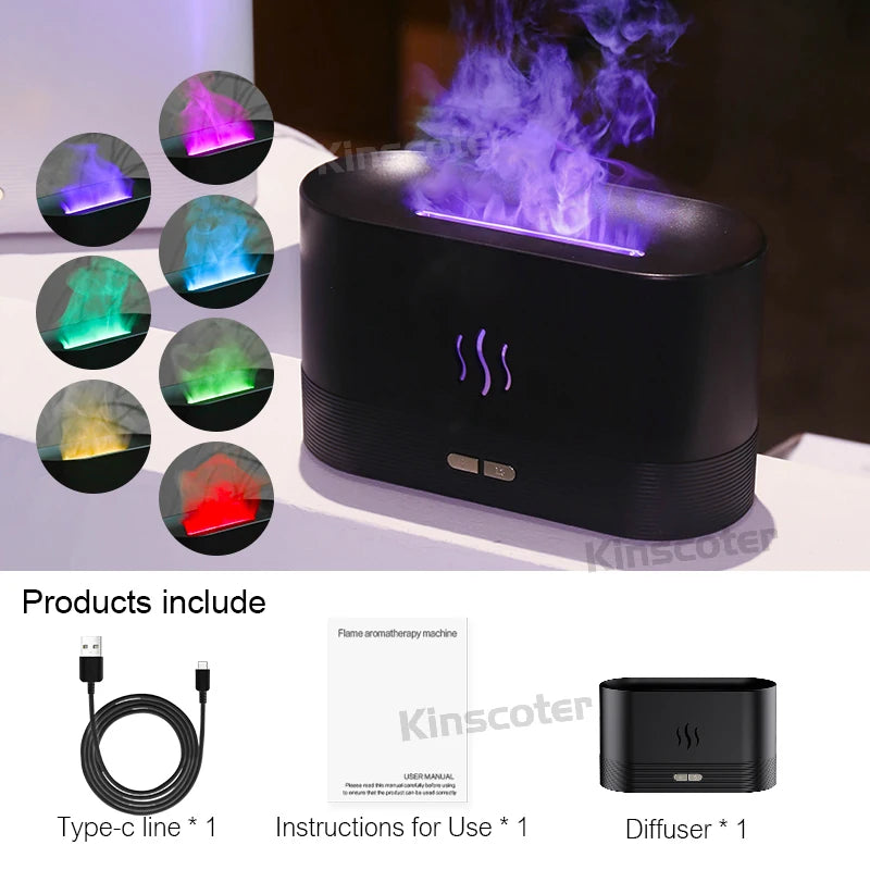 EmberMist: Flame Aroma Diffuser