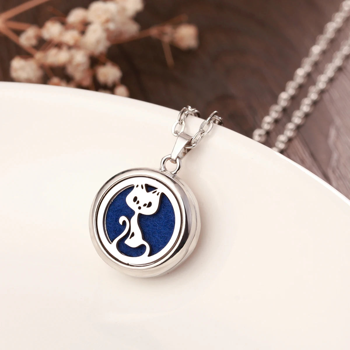 AromaWhisper –  Essential Oil Diffuser Pendant - The Healing Hearth