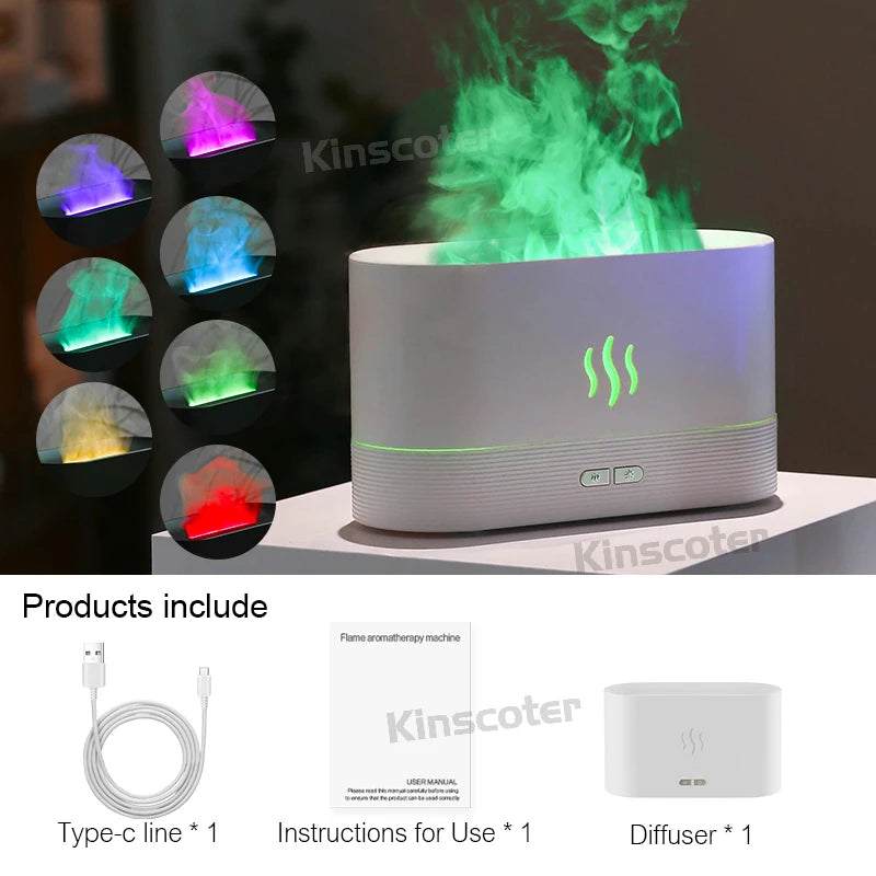 EmberMist: Flame Aroma Diffuser