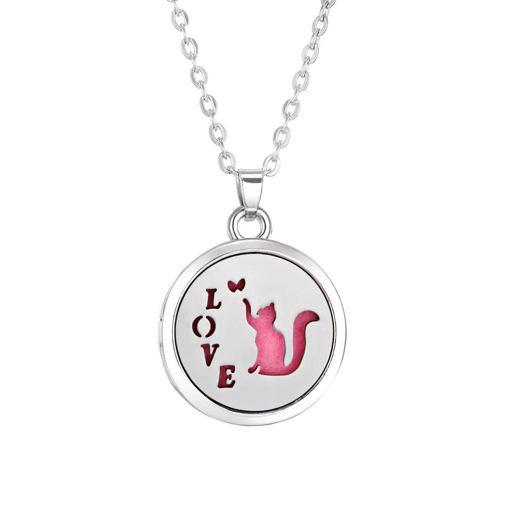 AromaWhisper –  Essential Oil Diffuser Pendant - The Healing Hearth