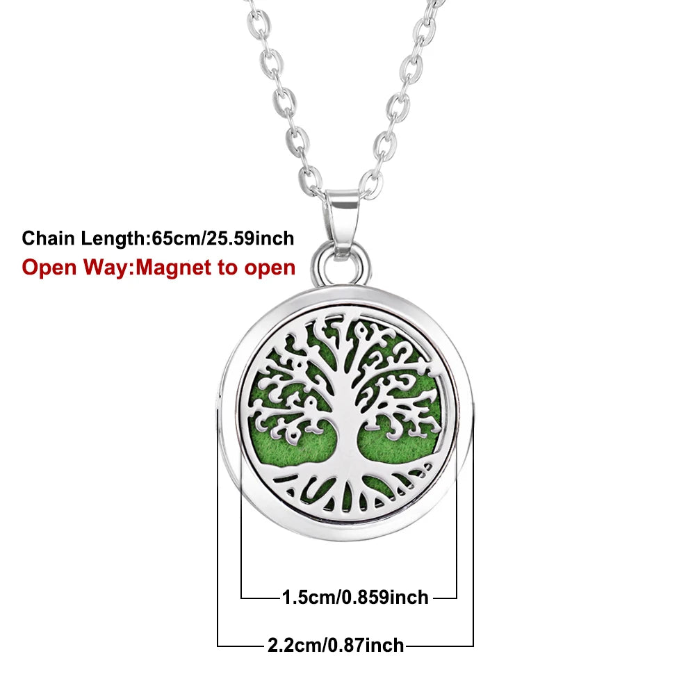 AromaWhisper –  Essential Oil Diffuser Pendant - The Healing Hearth