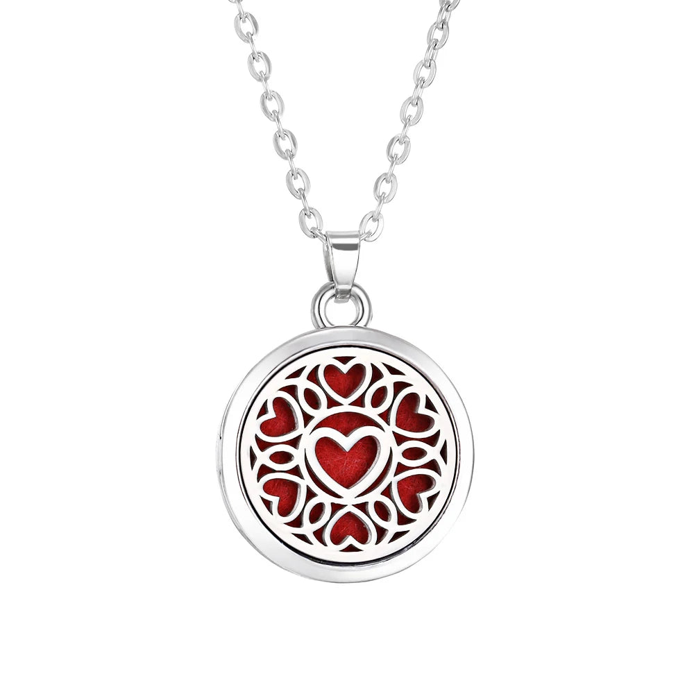 AromaWhisper –  Essential Oil Diffuser Pendant - The Healing Hearth
