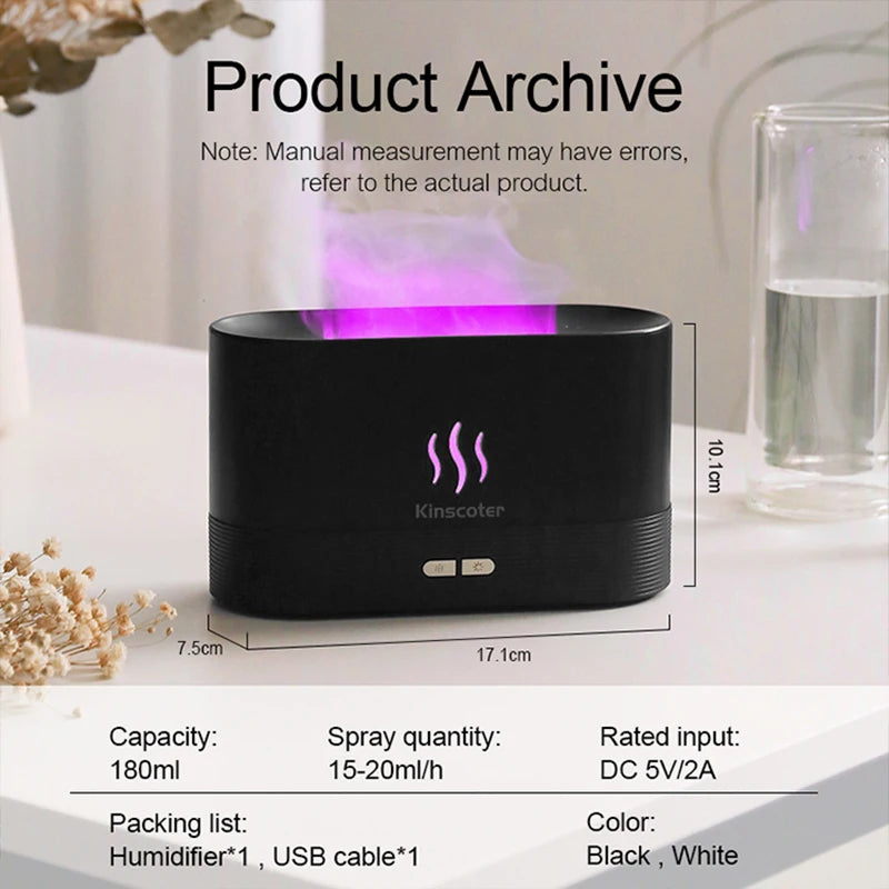 EmberMist: Flame Aroma Diffuser