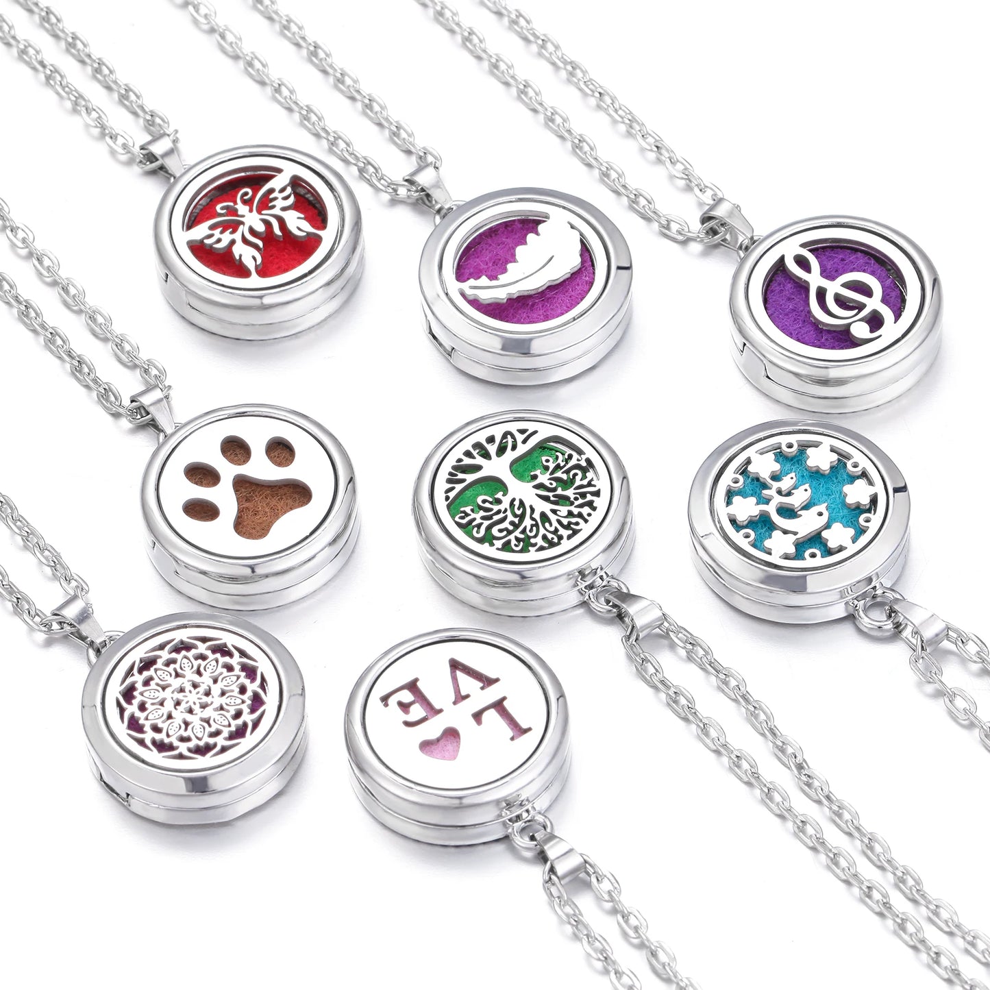 AromaWhisper –  Essential Oil Diffuser Pendant - The Healing Hearth