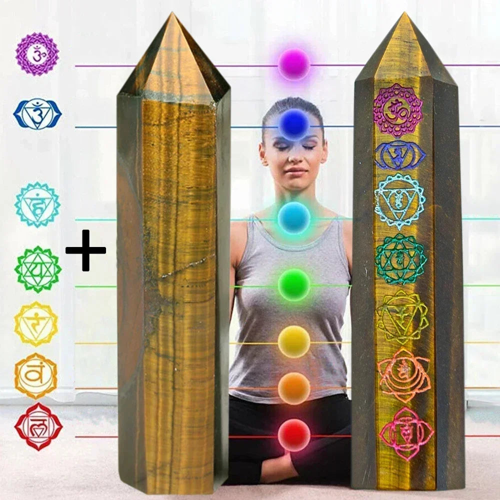 Sacred Balance Chakra Wand