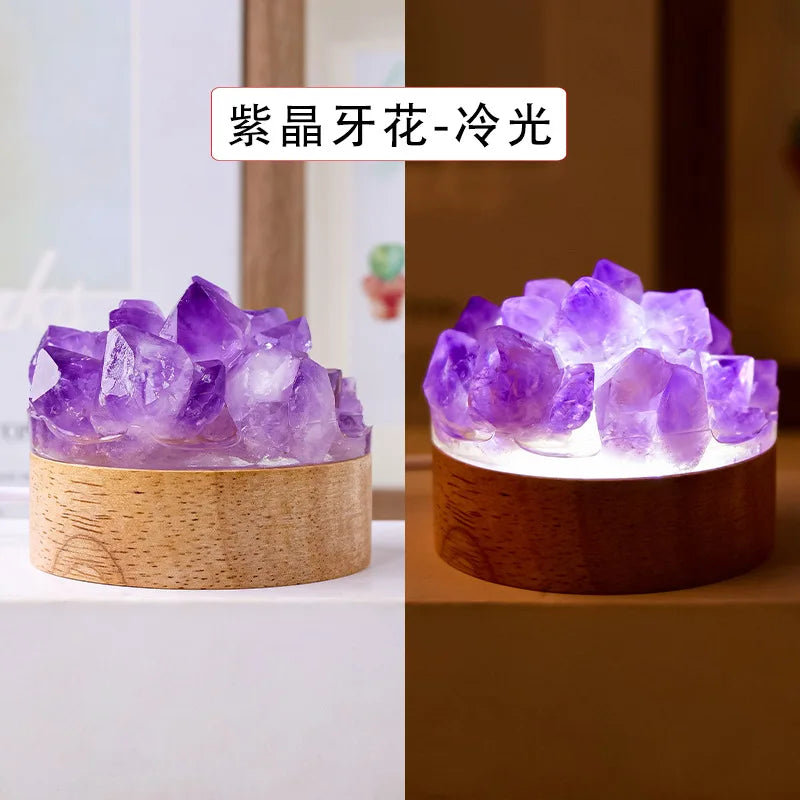 Aurora Crystal Glow Lamp