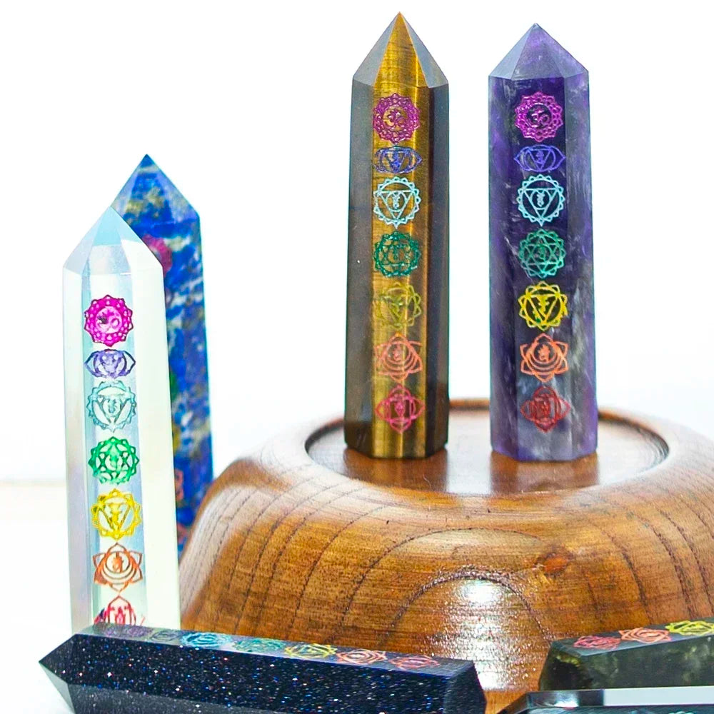 Sacred Balance Chakra Wand