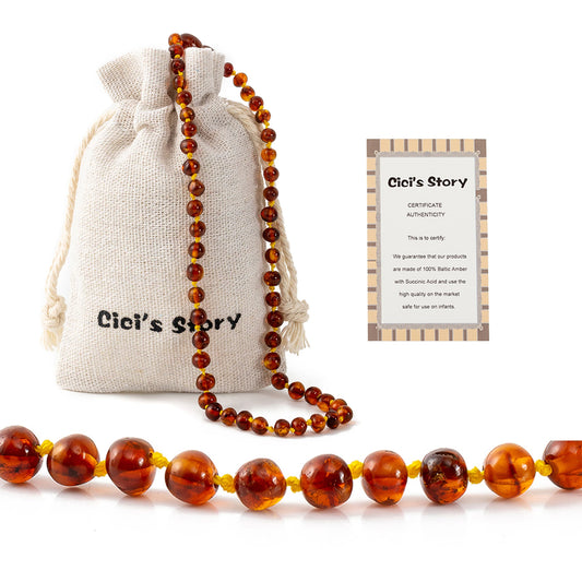 Amber Healing Necklace - By Cicis Story