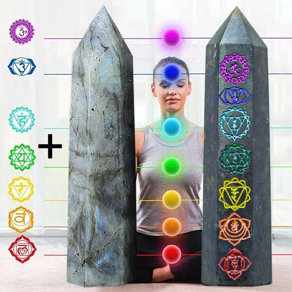 Sacred Balance Chakra Wand