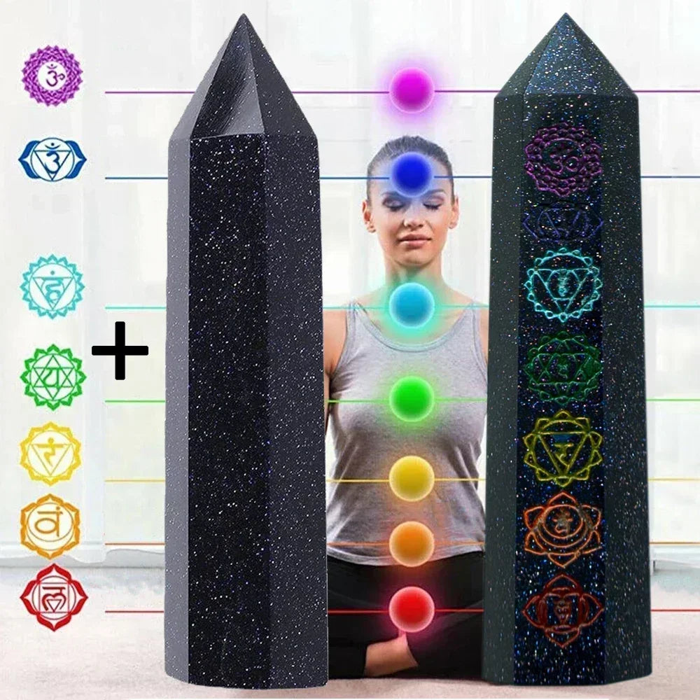 Sacred Balance Chakra Wand