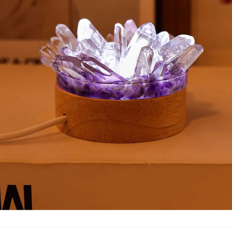 Aurora Crystal Glow Lamp