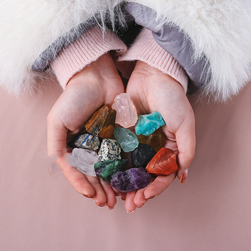 Chakra Harmony - 12 Raw Crystal Set - The Healing Hearth